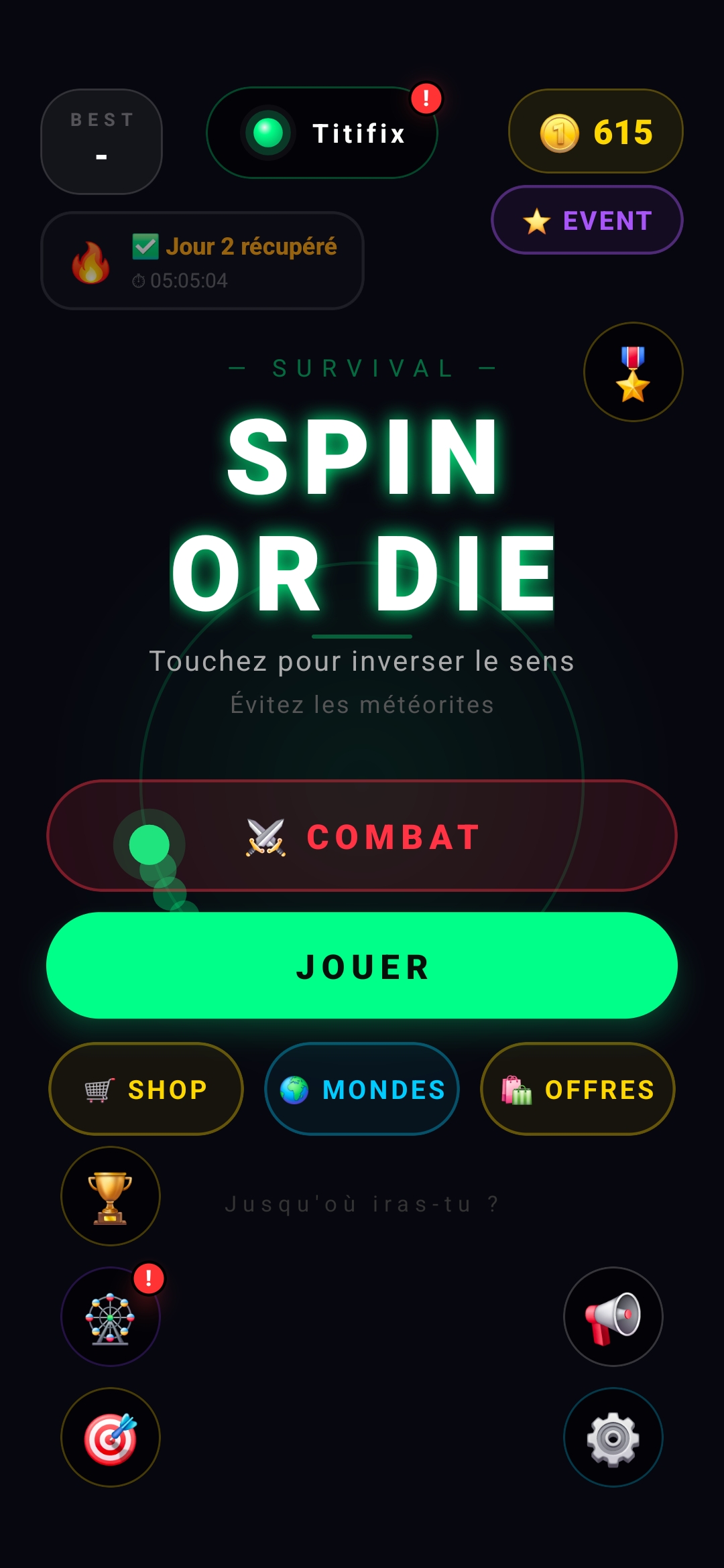 Étape 1 - Ouvrir les paramètres